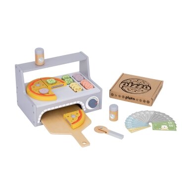 TOOKY TOY picerija Medinė picos krosnis Priedai