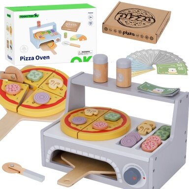 TOOKY TOY picerija Medinė picos krosnis Priedai