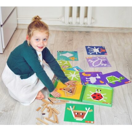 TOOKY TOY Dėlionė Loginis žaidimas Galvosūkiai Magnetinės kaladėlės vaikams 49 el. 2 TOOKY TOY Dėlionė Loginis žaidimas Galvosūkiai Magnetinės kaladėlės vaikams 49 el. 2
