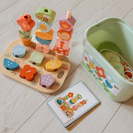 TOOKY TOY Edukacinė dėžutė 5in1 Magiškas sodas Montessori 4