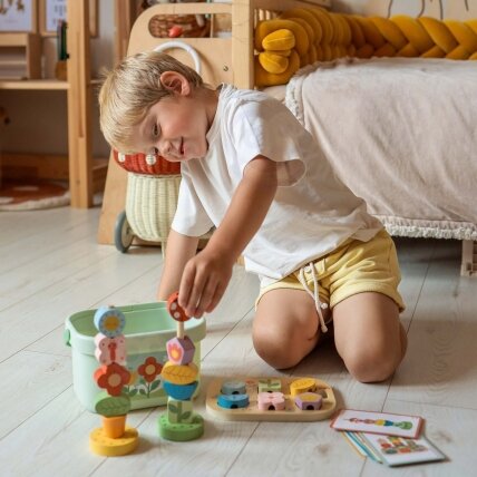 TOOKY TOY Edukacinė dėžutė 5in1 Magiškas sodas Montessori 5 TOOKY TOY Edukacinė dėžutė 5in1 Magiškas sodas Montessori 5