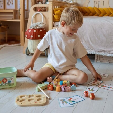 TOOKY TOY Edukacinė dėžutė 5in1 Magiškas sodas Montessori 6