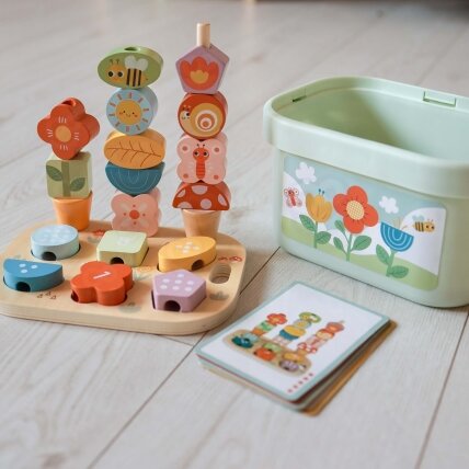 TOOKY TOY Edukacinė dėžutė 5in1 Magiškas sodas Montessori 9