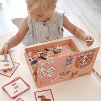 TOOKY TOY Magnetinė dėlionė Ūkis Puzzle 1