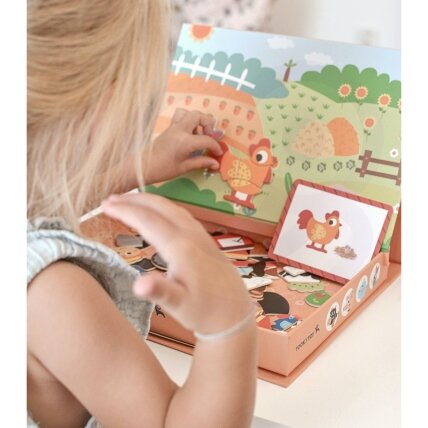 TOOKY TOY Magnetinė dėlionė Ūkis Puzzle 3