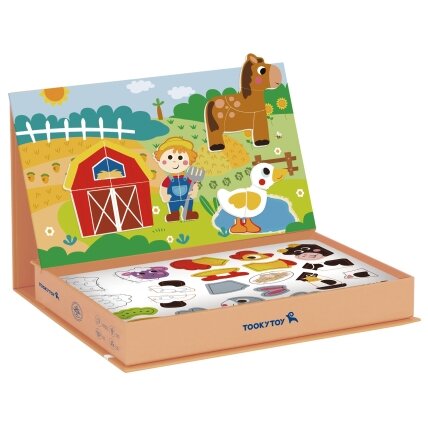 TOOKY TOY Magnetinė dėlionė Ūkis Puzzle 6