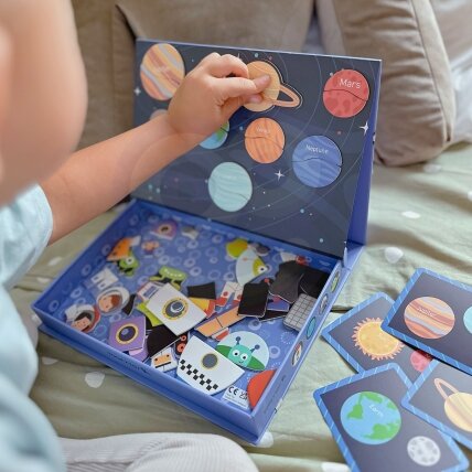 TOOKY TOY Magnetinė dėlionė Kosmosas Puzzle 4 TOOKY TOY Magnetinė dėlionė Kosmosas Puzzle 4