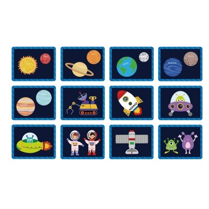 TOOKY TOY Magnetinė dėlionė Kosmosas Puzzle 6 TOOKY TOY Magnetinė dėlionė Kosmosas Puzzle 6