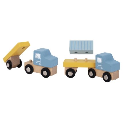 TOOKY TOY Medinis uosto krano rinkinys 9