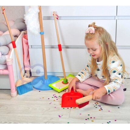 TOOKY TOY Medinis valymo rinkinys vaikams 6 el. 10 TOOKY TOY Medinis valymo rinkinys vaikams 6 el. 10