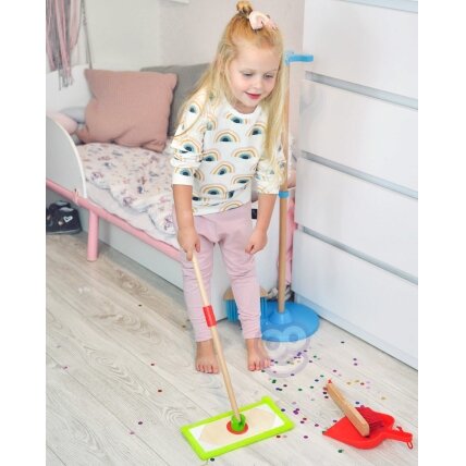 TOOKY TOY Medinis valymo rinkinys vaikams 6 el. 5 TOOKY TOY Medinis valymo rinkinys vaikams 6 el. 5