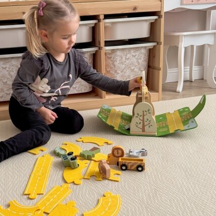 TOOKY TOY Mini ZOO rinkinys Nešiojamas rinkinys krepšys gyvūnai 10 TOOKY TOY Mini ZOO rinkinys Nešiojamas rinkinys krepšys gyvūnai 10