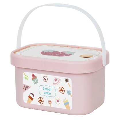 TOOKY TOY Sweet Cake medinis saldumynų rinkinys dėžutėje Konditerija Ledainė 6 TOOKY TOY Sweet Cake medinis saldumynų rinkinys dėžutėje Konditerija Ledainė 6