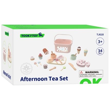 TOOKY TOY Sweet Cake medinis saldumynų rinkinys dėžutėje Konditerija Ledainė 7 TOOKY TOY Sweet Cake medinis saldumynų rinkinys dėžutėje Konditerija Ledainė 7
