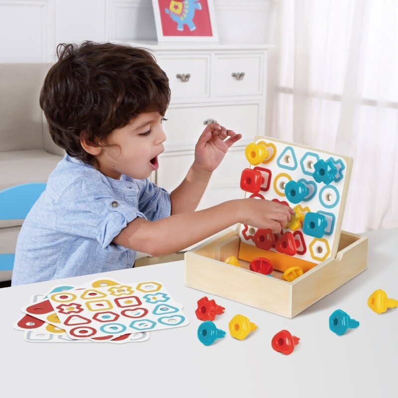 TOOKY TOY Box Dėžutė XXL Montessori edukacinė 7in1 sensorinė 19-21 mėn. 2 TOOKY TOY Box Dėžutė XXL Montessori edukacinė 7in1 sensorinė 19-21 mėn. 2