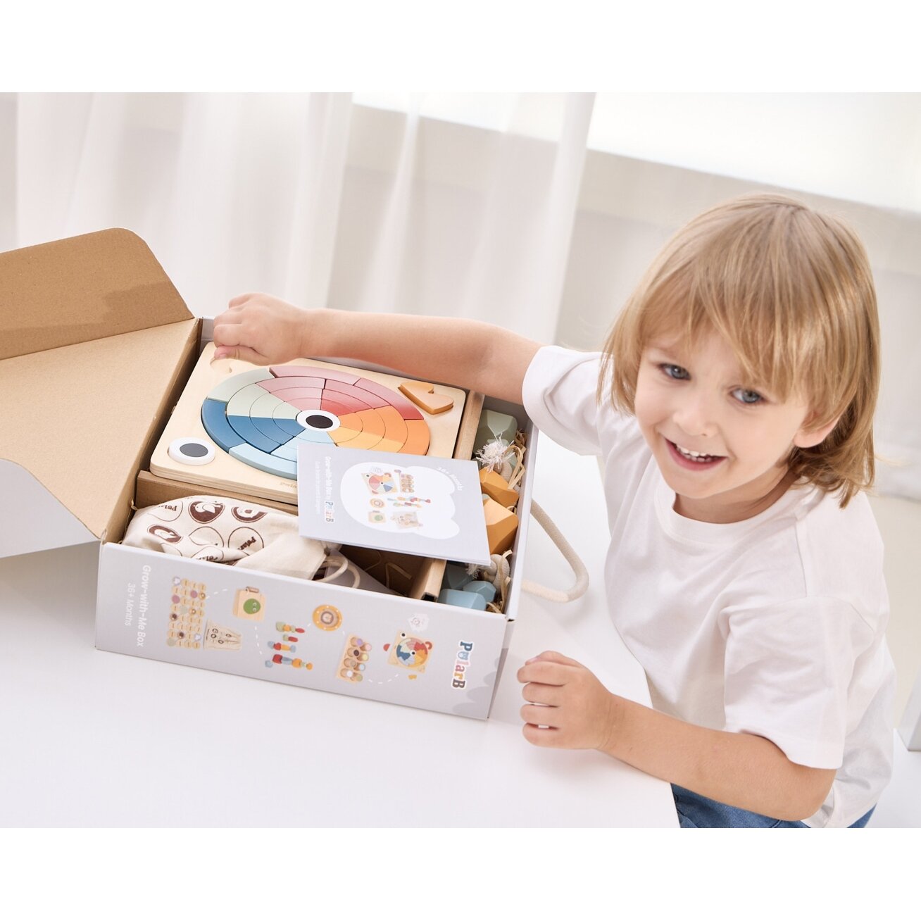 VIGA edukacinių žaislų rinkinys dėžutėje (Box) nuo 36 mėn. 1