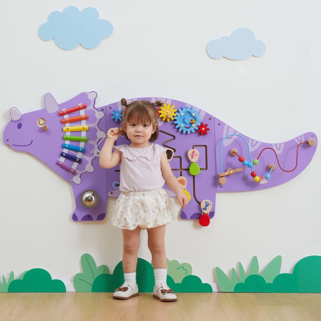 VIGA Medinė jutiminė–manipuliacinė EDU Triceratops lenta 8 VIGA Medinė jutiminė–manipuliacinė EDU Triceratops lenta 8