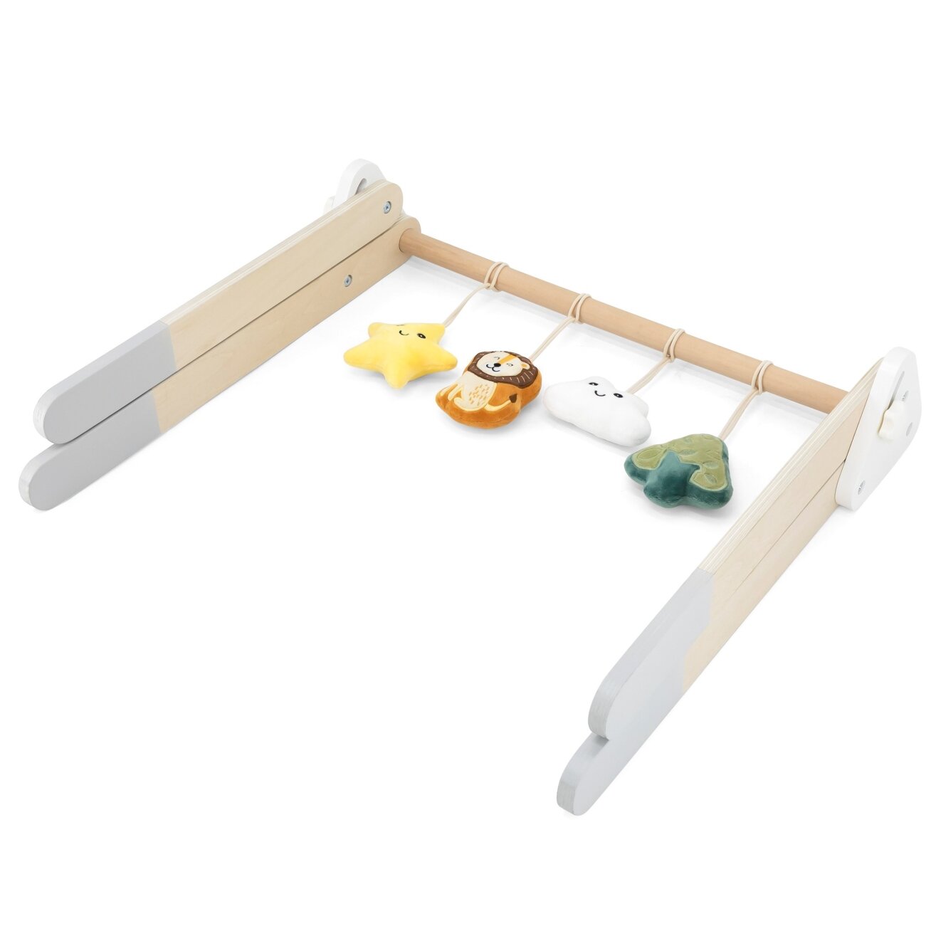 VIGA PolarB kūdikio žaidimų lankas su stovu Baby Gym 5