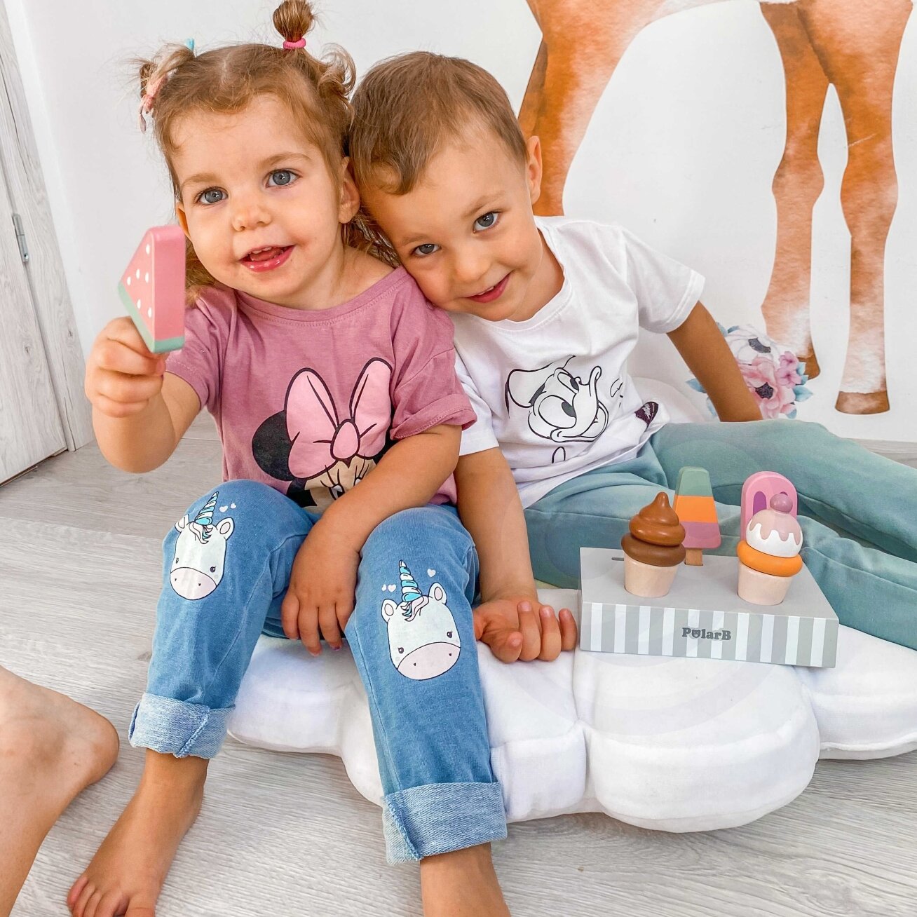 VIGA PolarB ledai ant pagaliuko su stovu, 5 vnt. 6