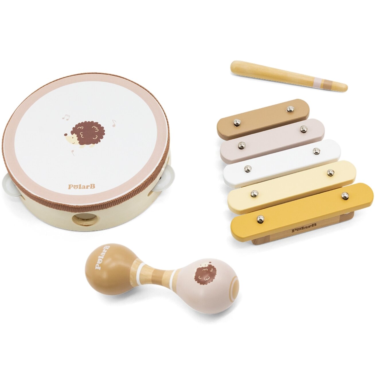 VIGA PolarB muzikos instrumentų rinkinys su ežiuku 6