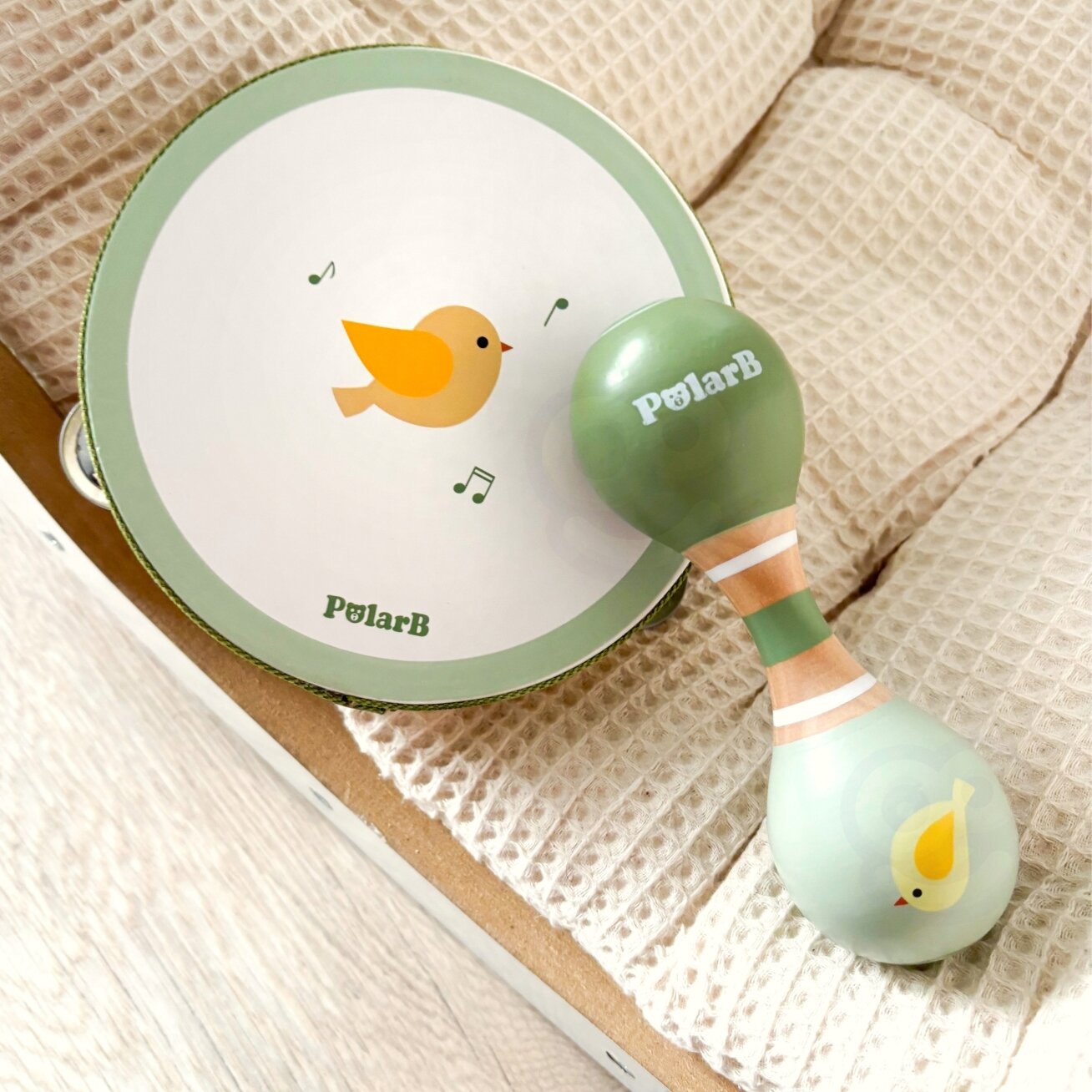 VIGA PolarB muzikos instrumentų rinkinys, žalias 6