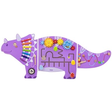 VIGA Medinė jutiminė–manipuliacinė EDU Triceratops lenta