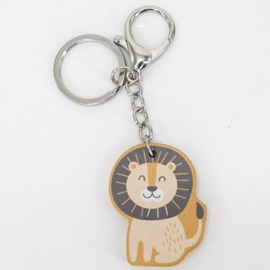 VIGA PolarB medinis raktų pakabukas Liūtas VIGA PolarB medinis raktų pakabukas Liūtas