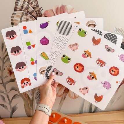 Viga Memory atminties žaidimas „Atspėk paveikslėlius“ 10 kortelių Montessori 5 Viga Memory atminties žaidimas „Atspėk paveikslėlius“ 10 kortelių Montessori 5
