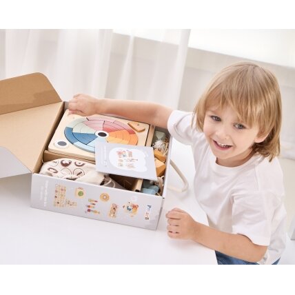 VIGA edukacinių žaislų rinkinys dėžutėje (Box) nuo 36 mėn. 1