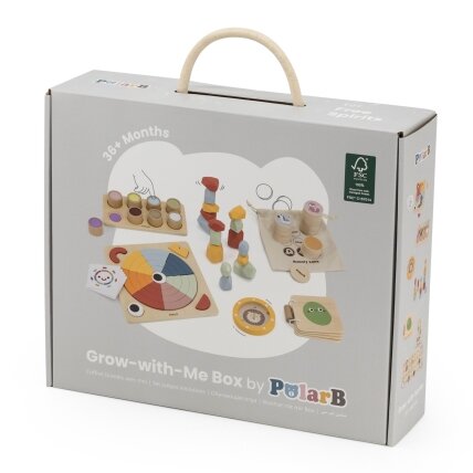 VIGA edukacinių žaislų rinkinys dėžutėje (Box) nuo 36 mėn. 13