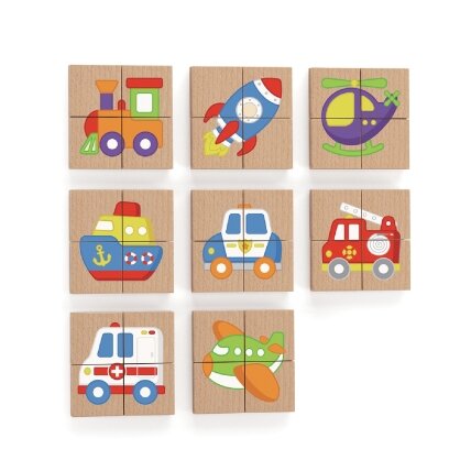 Viga medinė dėlionė magnetinės kaladėlės – transporto priemonės FSC sertifikatas Viga medinė dėlionė magnetinės kaladėlės – transporto priemonės FSC sertifikatas