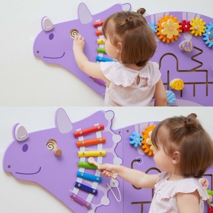 VIGA Medinė jutiminė–manipuliacinė EDU Triceratops lenta 10 VIGA Medinė jutiminė–manipuliacinė EDU Triceratops lenta 10