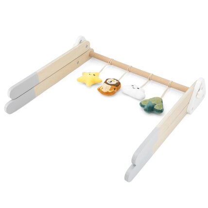 VIGA PolarB kūdikio žaidimų lankas su stovu Baby Gym 5 VIGA PolarB kūdikio žaidimų lankas su stovu Baby Gym 5