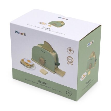 VIGA PolarB medinis skrudintuvo rinkinys, žalias + priedai 7 VIGA PolarB medinis skrudintuvo rinkinys, žalias + priedai 7