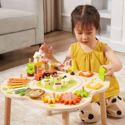 VIGA PolarB Edukacinis stalas–staliukas su veiklomis, piramidė, metalofonas, sensorika Montessori 7 VIGA PolarB Edukacinis stalas–staliukas su veiklomis, piramidė, metalofonas, sensorika Montessori 7