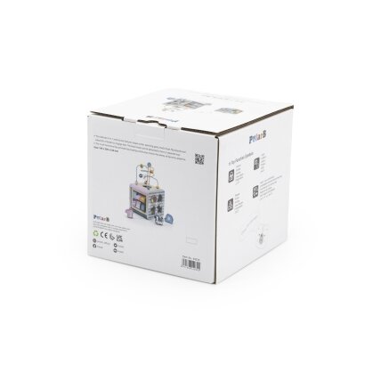 VIGA PolarB Activity Box medinis edukacinis žaidimų centras 5 viename kubas 14 VIGA PolarB Activity Box medinis edukacinis žaidimų centras 5 viename kubas 14