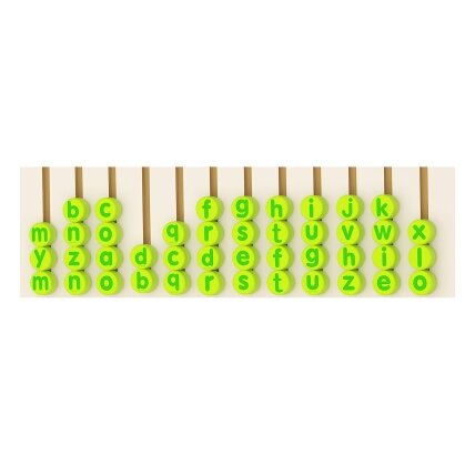 Viga Toys Sensorinė lenta Abėcėlės mokymuisi 2 Viga Toys Sensorinė lenta Abėcėlės mokymuisi 2