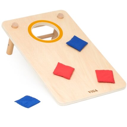 Viga Vikrumo žaidimas 2in1 Kryžiukai ir nuliukai + Cornhole – metimas į taikinį 3 Viga Vikrumo žaidimas 2in1 Kryžiukai ir nuliukai + Cornhole – metimas į taikinį 3