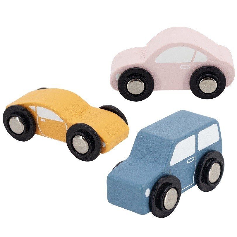 VIGA PolarB medinis autovežis su Montessori automobiliukais 11 VIGA PolarB medinis autovežis su Montessori automobiliukais 11