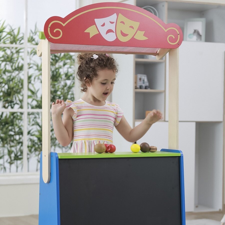 VIGA Teatrėlis ir maisto prekių parduotuvė 2 viename 9 VIGA Teatrėlis ir maisto prekių parduotuvė 2 viename 9