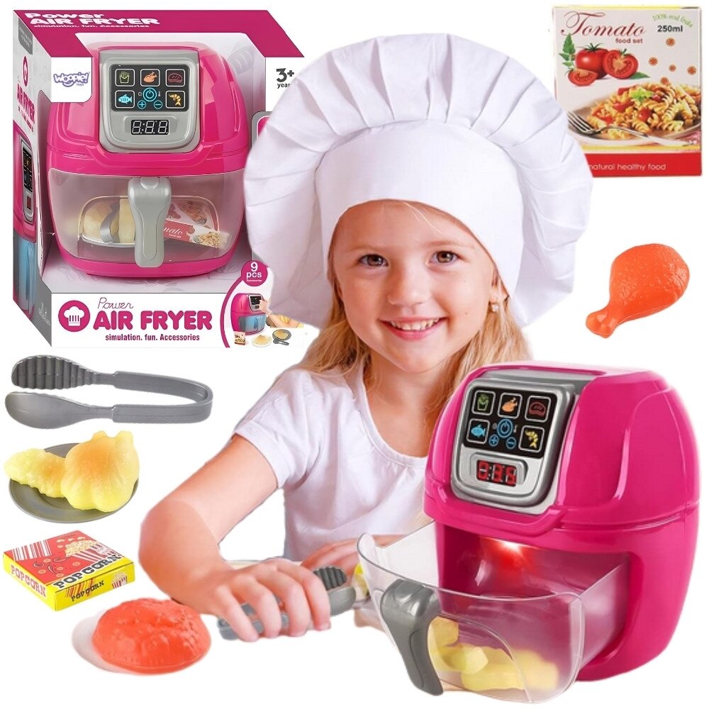 WOOPIE Air Fryer Interaktyvi gruzdintuvė mažiesiems virėjams WOOPIE Air Fryer Interaktyvi gruzdintuvė mažiesiems virėjams