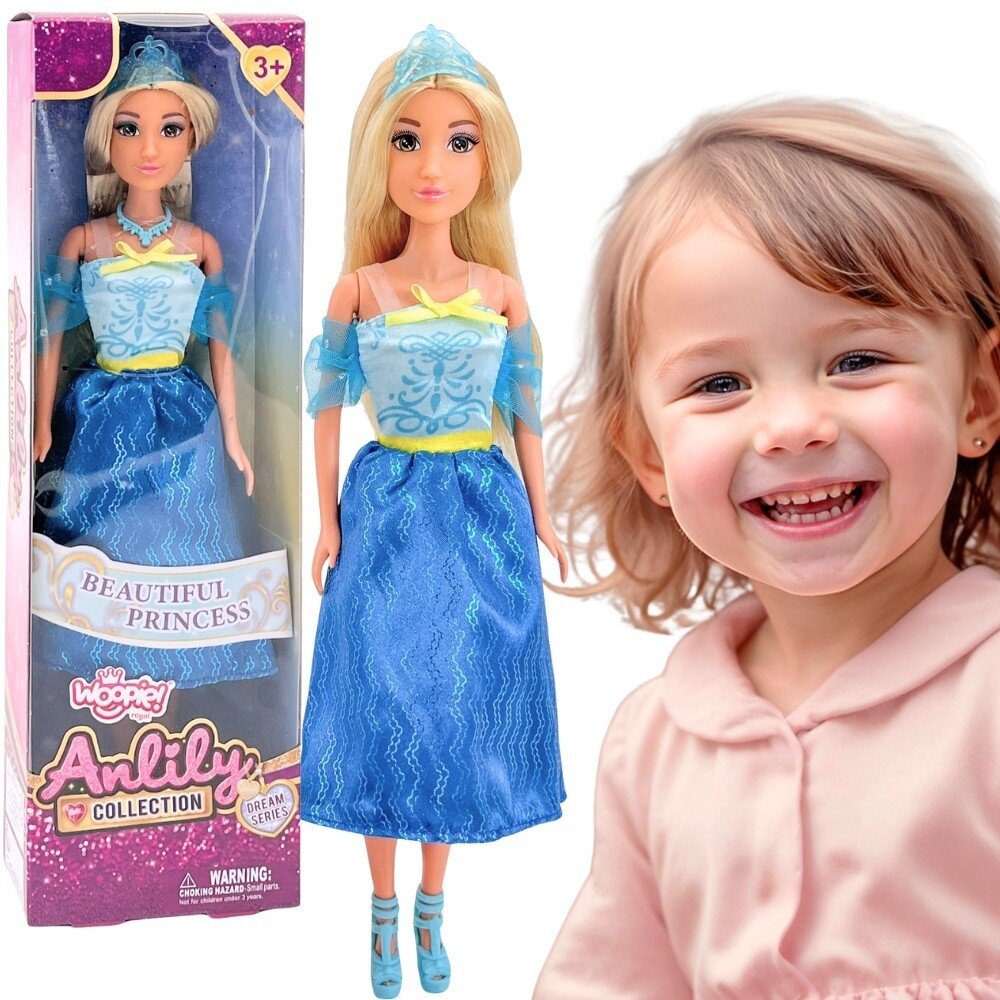 WOOPIE ROYAL Mados lėlė LILY Gražioji princesė WOOPIE ROYAL Mados lėlė LILY Gražioji princesė