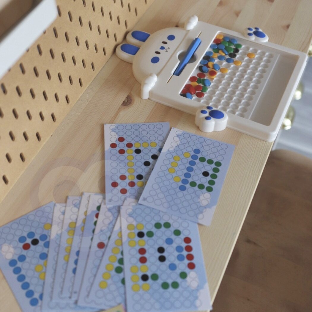 WOOPIE magnetinė lentelė vaikams Montessori MagPad Triušis 7