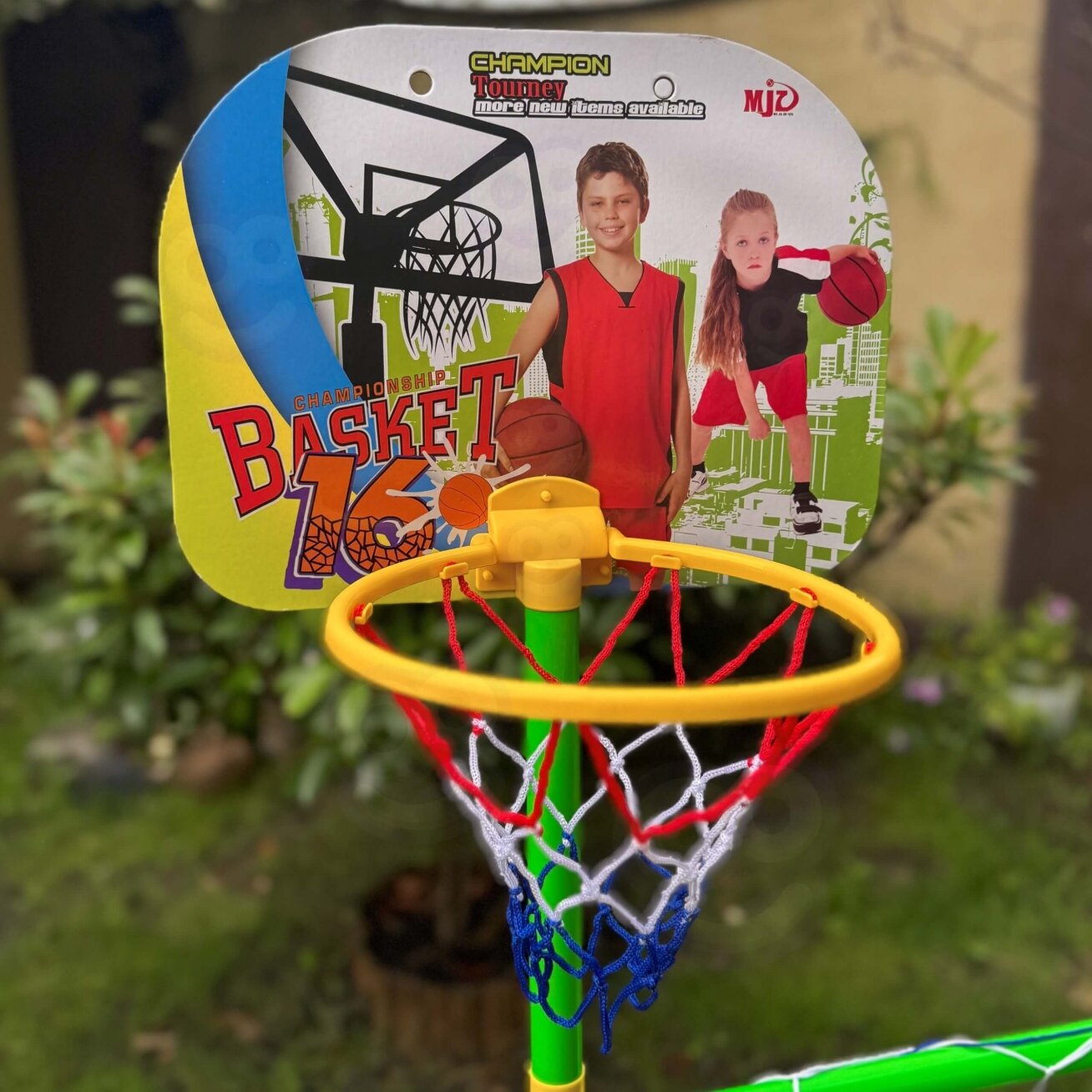 WOOPIE 2in1 rinkinys Krepšinis Futbolo vartai + kamuoliai 3 WOOPIE 2in1 rinkinys Krepšinis Futbolo vartai + kamuoliai 3
