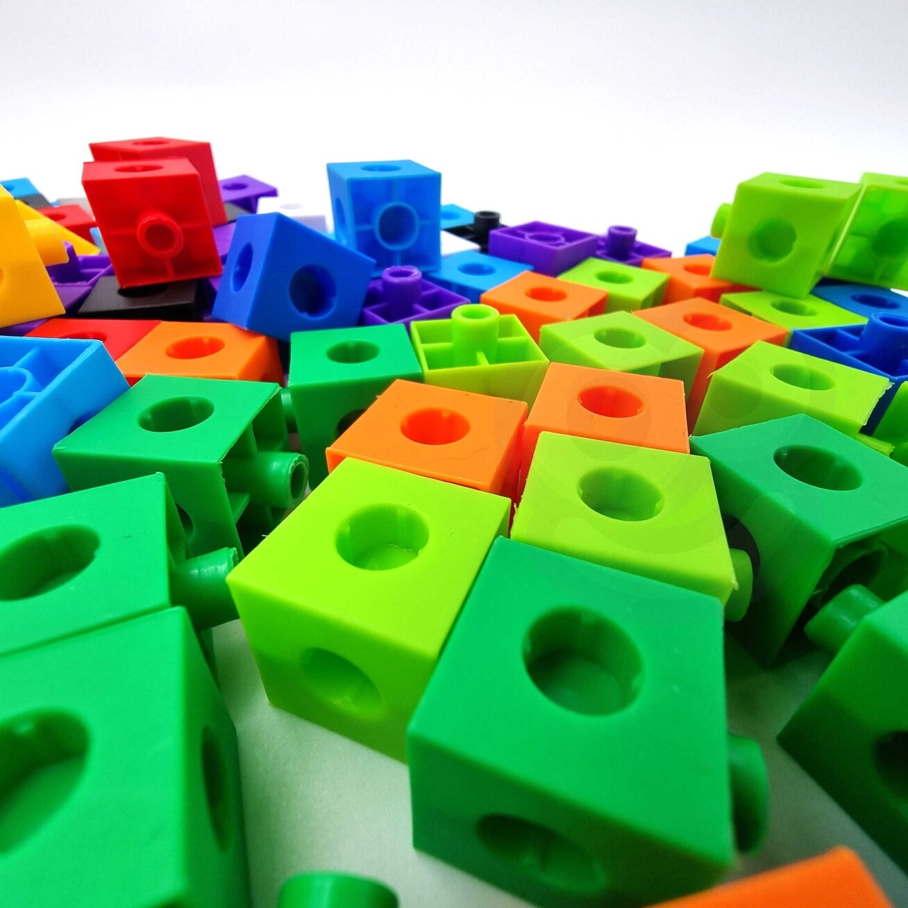 WOOPIE 3D konstrukcinės kaladėlės Šešiakampiai 150 vnt. 3