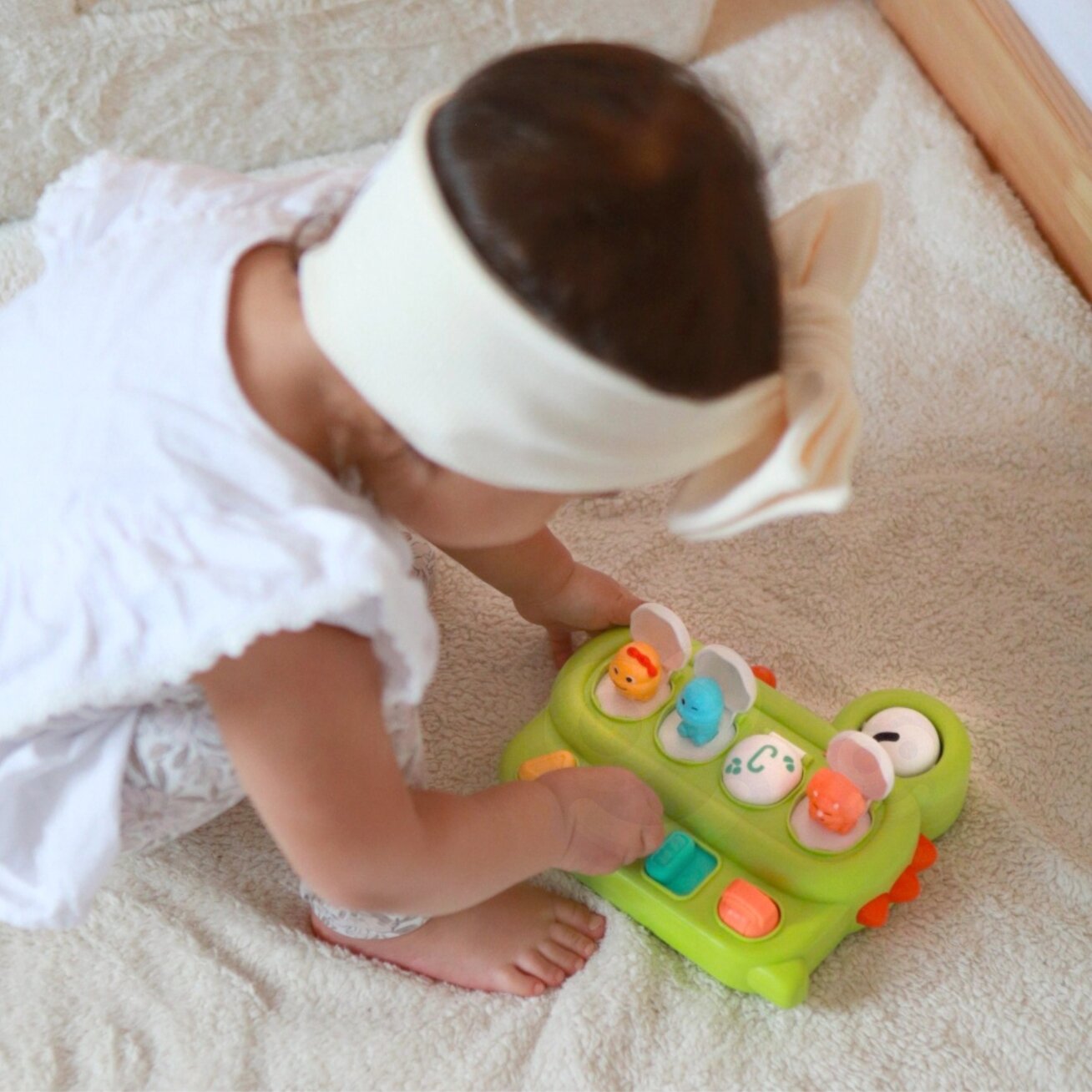 WOOPIE BABY edukacinis žaislas „Iššokantys dinozaurai“ POP-UP 3