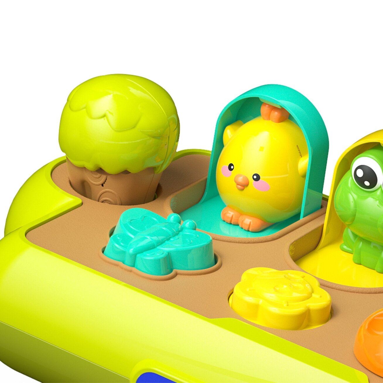 WOOPIE BABY edukacinis žaislas Iššokantys gyvūnėliai Linksmas ūkis POP-UP 8 WOOPIE BABY edukacinis žaislas Iššokantys gyvūnėliai Linksmas ūkis POP-UP 8