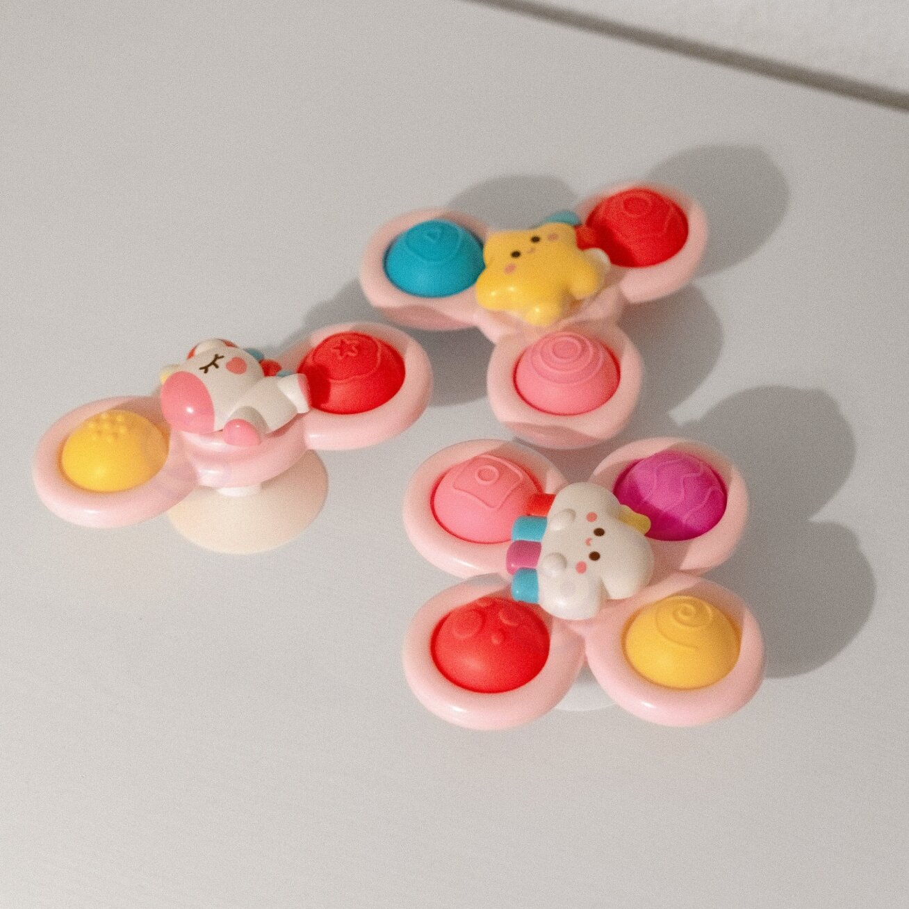 WOOPIE BABY Kosminis Spinner Pop-it sensorinis žaislas, keičiami 3 vnt., rožinis. 4 WOOPIE BABY Kosminis Spinner Pop-it sensorinis žaislas, keičiami 3 vnt., rožinis. 4