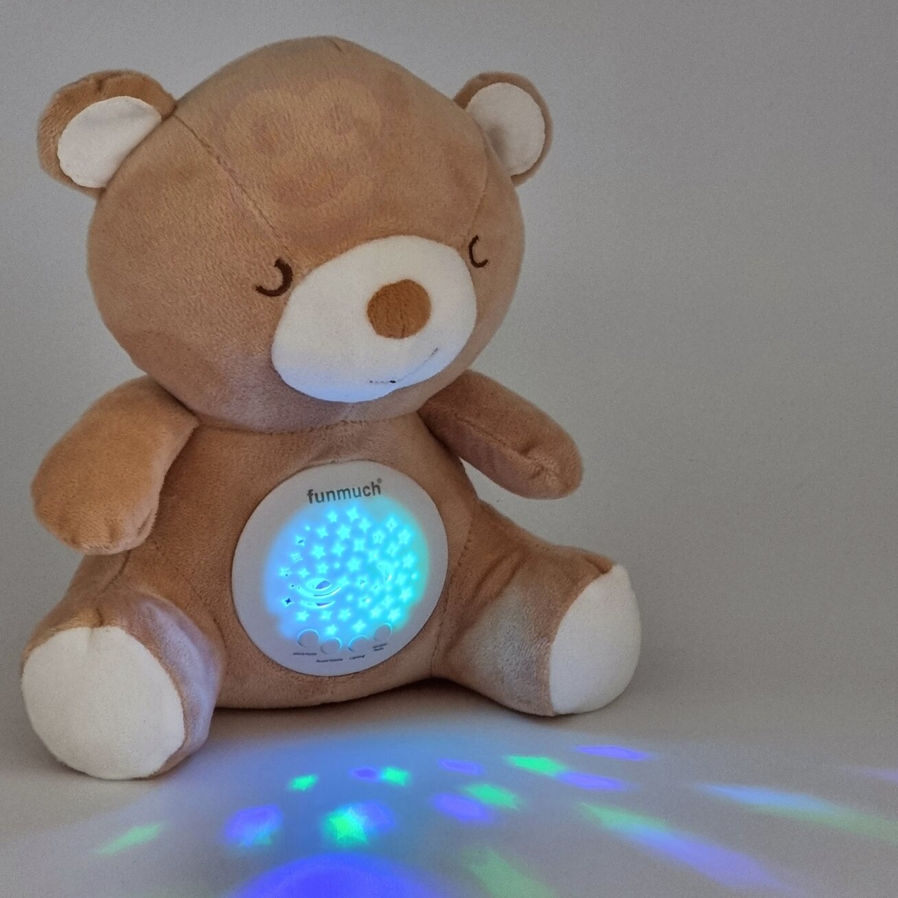 WOOPIE BABY Minkštas migdytojas-projektorius 2in1 Meškiukas – 10 lopšinių 5 WOOPIE BABY Minkštas migdytojas-projektorius 2in1 Meškiukas – 10 lopšinių 5