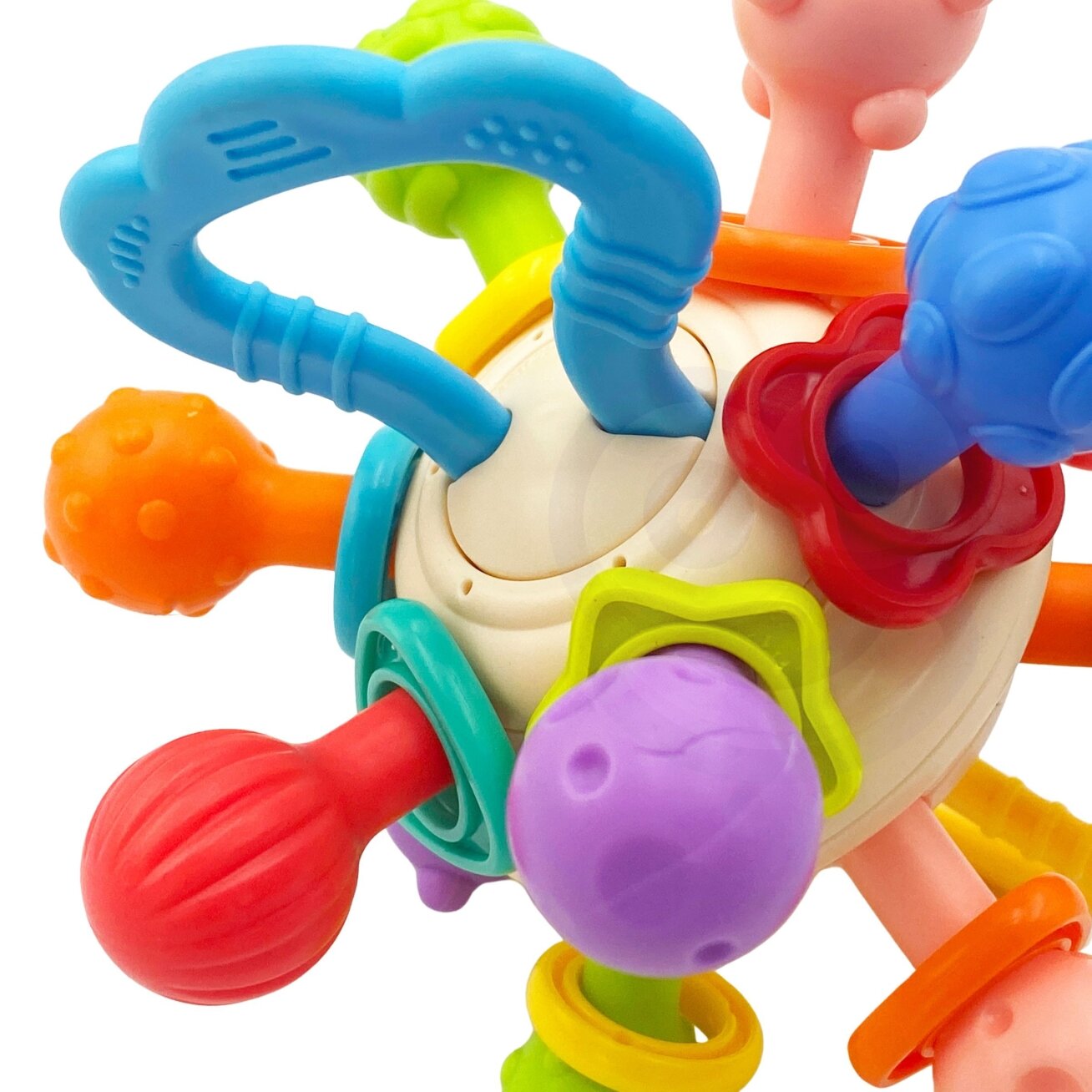 WOOPIE BABY Minkštas barškutis 2in1 kramtukas sensorinis žaislas kūdikiams 0m+ 14 WOOPIE BABY Minkštas barškutis 2in1 kramtukas sensorinis žaislas kūdikiams 0m+ 14
